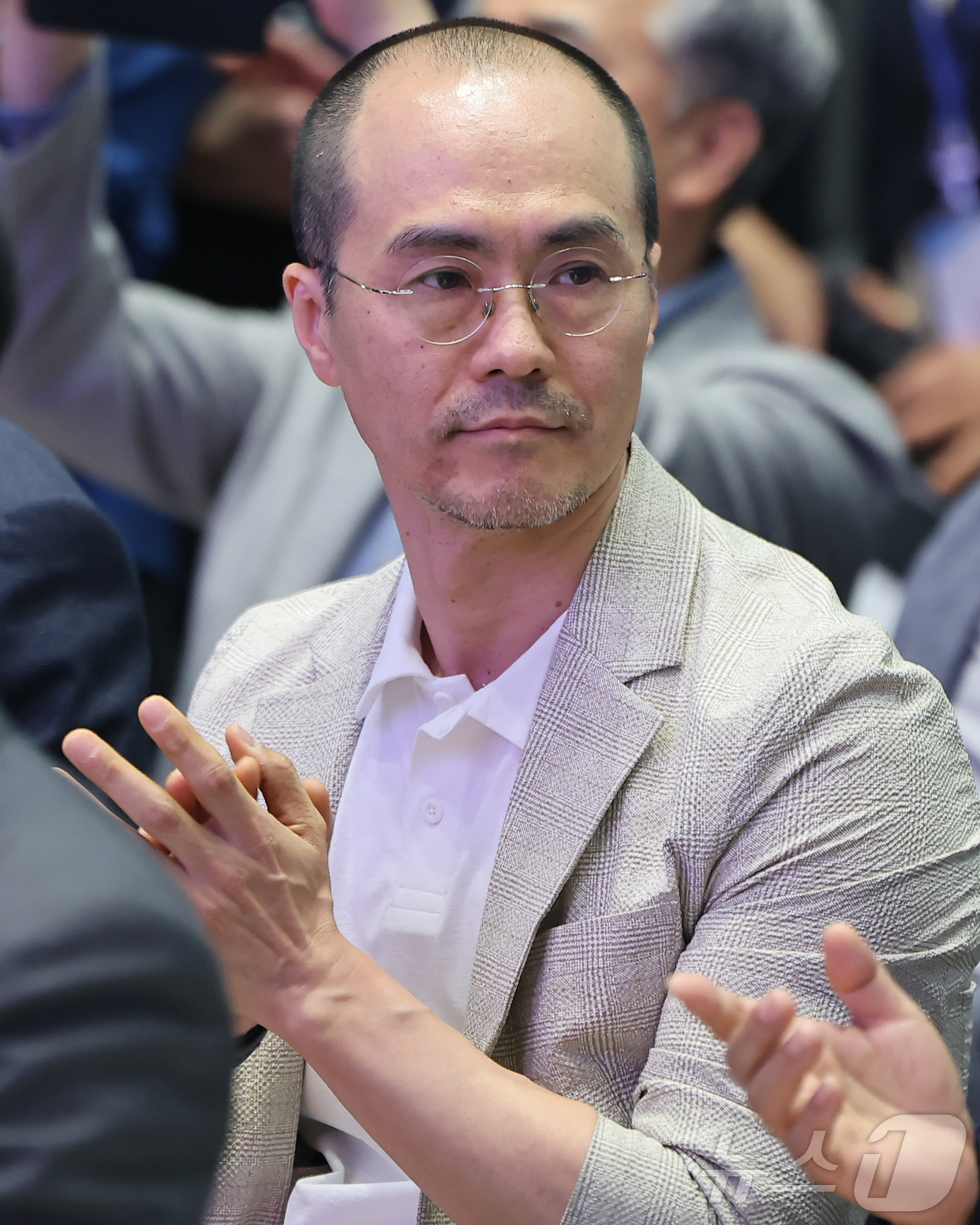 (서울=뉴스1) 김도우 기자 = 정소영 엔비디아 코리아 대표가 29일 서울 서초구 서울 AI 허브에서 열린 개관식에 참석해 있다. 2024.5.29/뉴스1