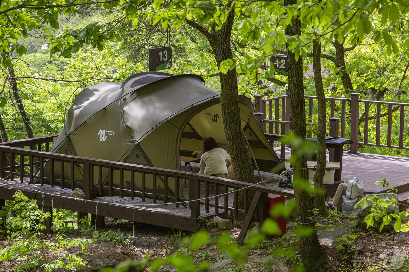 본문 이미지 - 양평군 ‘양평백운봉자연휴양림’(경기관광공사 제공)/