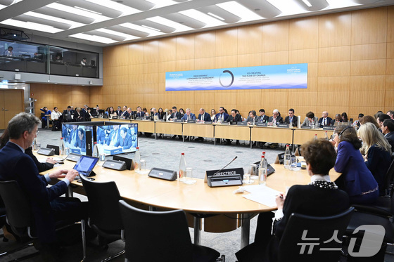 OECD 각료 이사회 참석한 정인교 산업통상자원부 통상교섭본부장