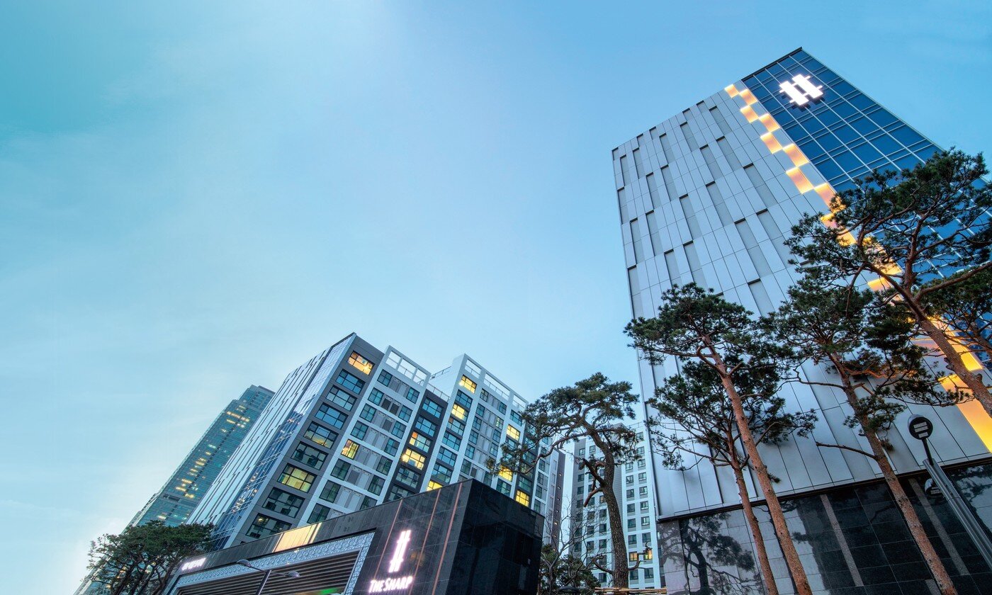 본문 이미지 - 개포 더샵 트리에 전경./포스코이앤씨 제공