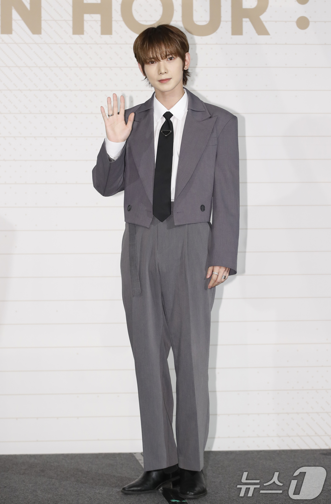 (서울=뉴스1) 권현진 기자 = 그룹 에이티즈(ATEEZ) 여상이 30일 서울 종로구 포시즌스 호텔에서 가진 미니 10집 '골든 아워 : 파트 1'(GOLDEN HOUR : Par …