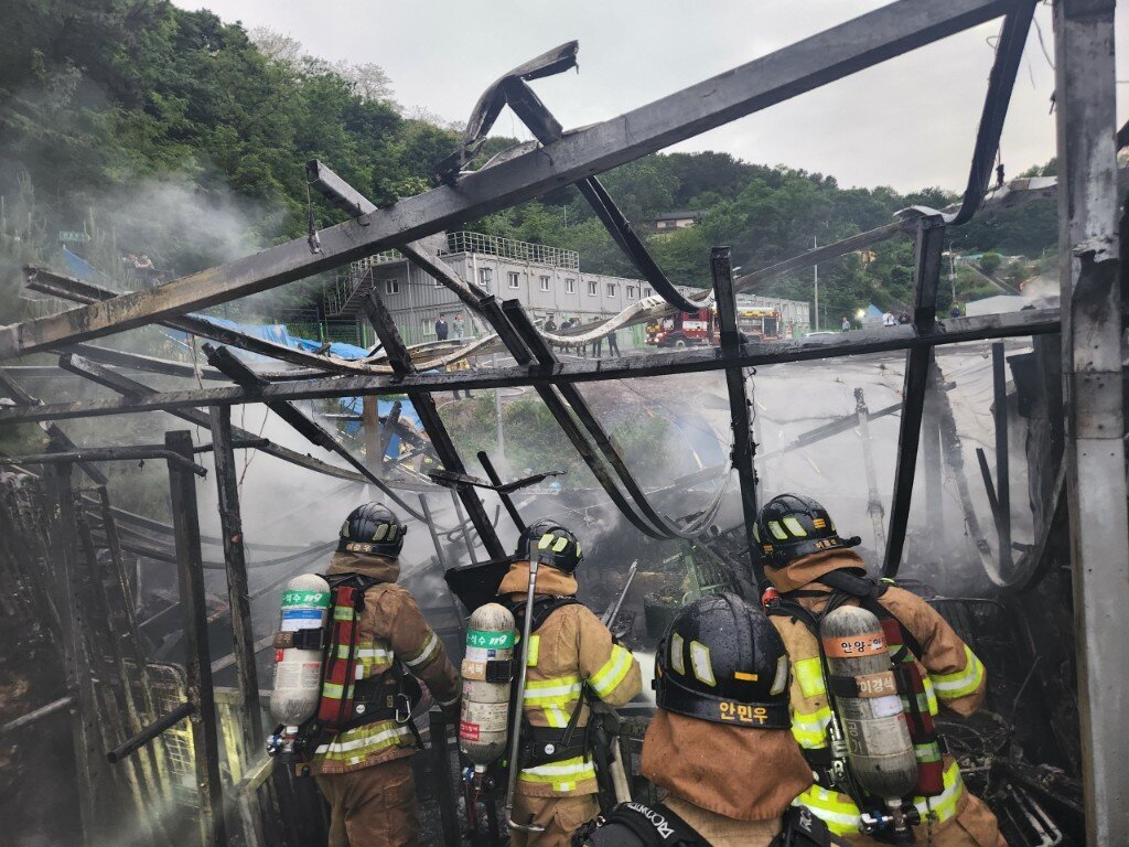 본문 이미지 - 화재 현장. (경기도소방재난본부 제공) 2024.5.30 / 뉴스1