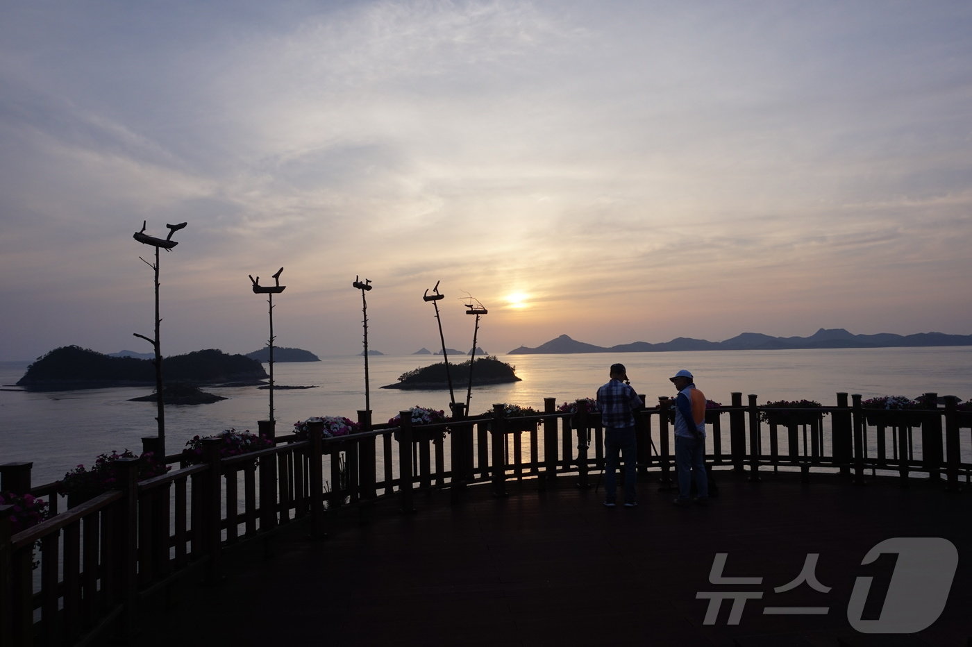 세방낙조 전망대에서 본 낙조. 2024.5.31./뉴스1 ⓒ News1 조영석 기자 