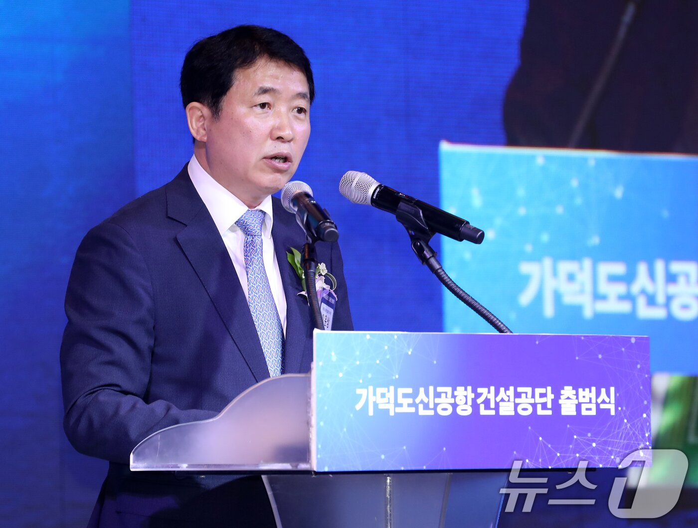 본문 이미지 - 이윤상 가덕도신공항건설공단 이사장/뉴스1 ⓒ News1 윤일지 기자