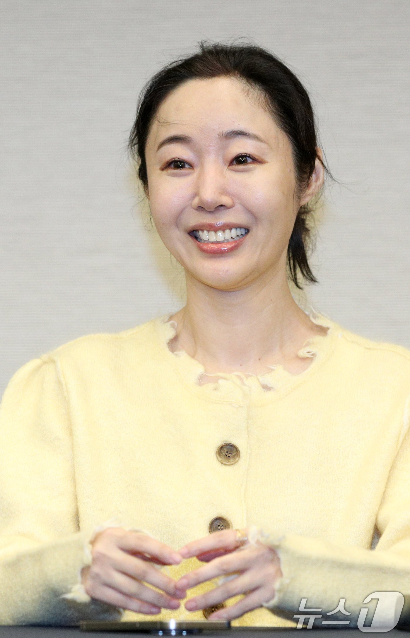 본문 이미지 - 민희진 어도어 대표가 31일 서울 중구 프레스센터에서 어도어 임시주주총회 관련 기자회견을 하고 있다. (공동취재) 2024.5.31/뉴스1 ⓒ News1 이재명 기자