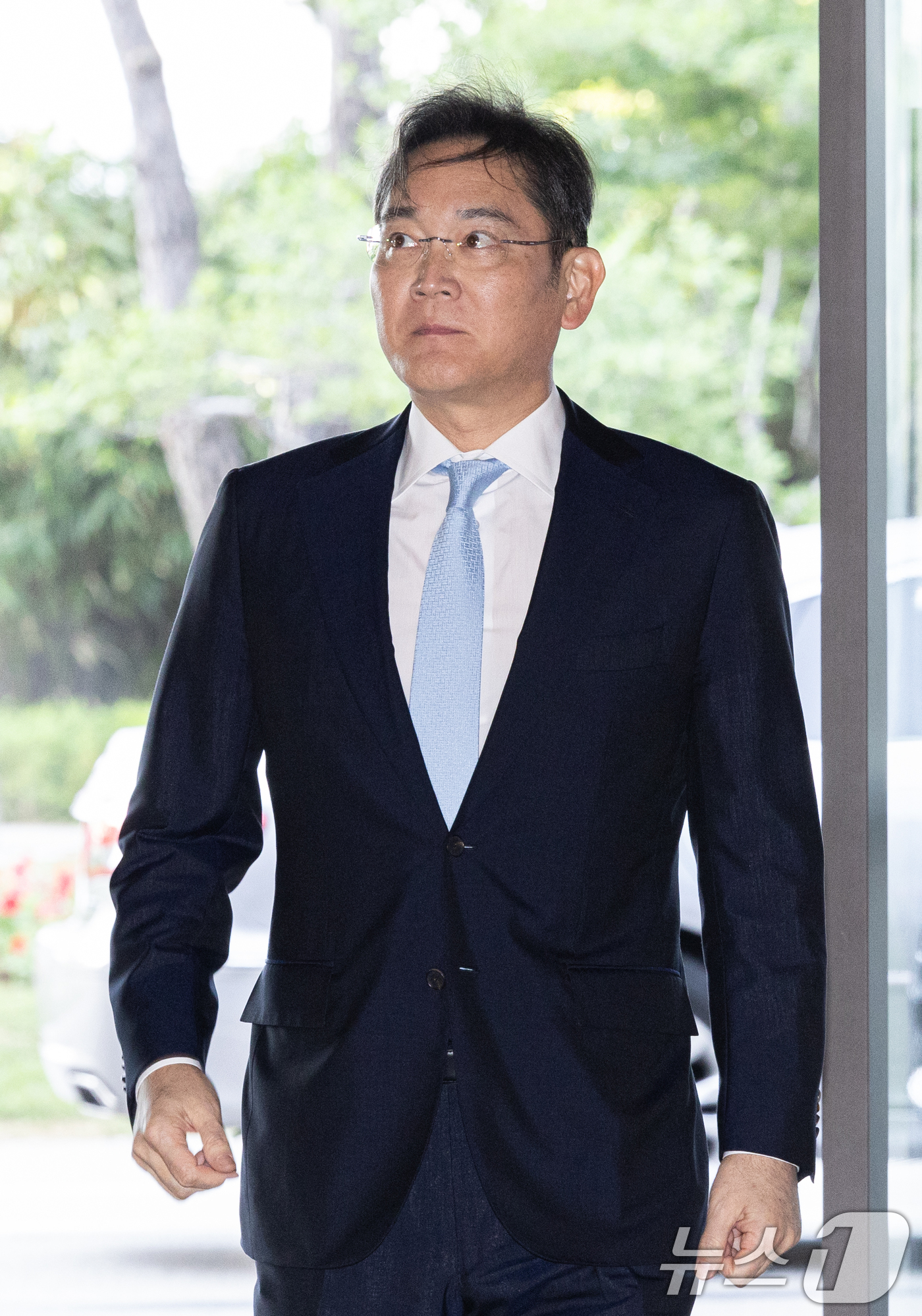(서울=뉴스1) 이재명 기자 = 이재용 삼성전자 회장이 31일 오후 서울 중구 신라호텔에서 열린 2024 삼성 호암상 시상식에 참석하고 있다. 2024.5.31/뉴스1