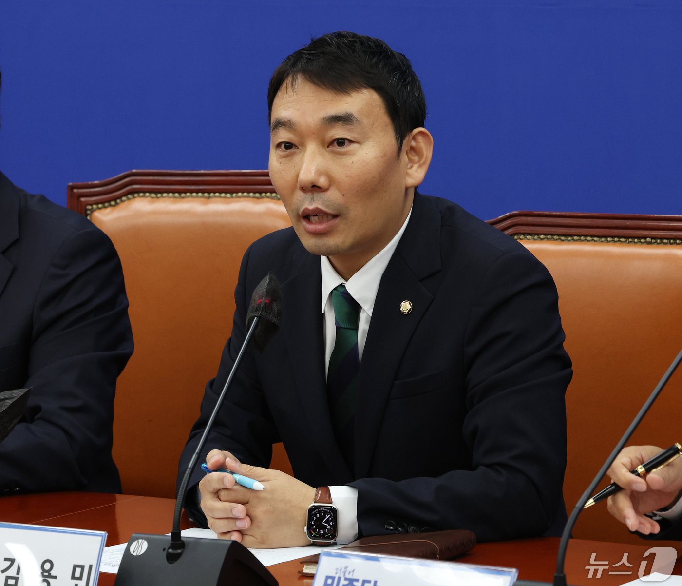 본문 이미지 - 김용민 더불어민주당 의원. 2024.5.7/뉴스1 ⓒ News1 송원영 기자