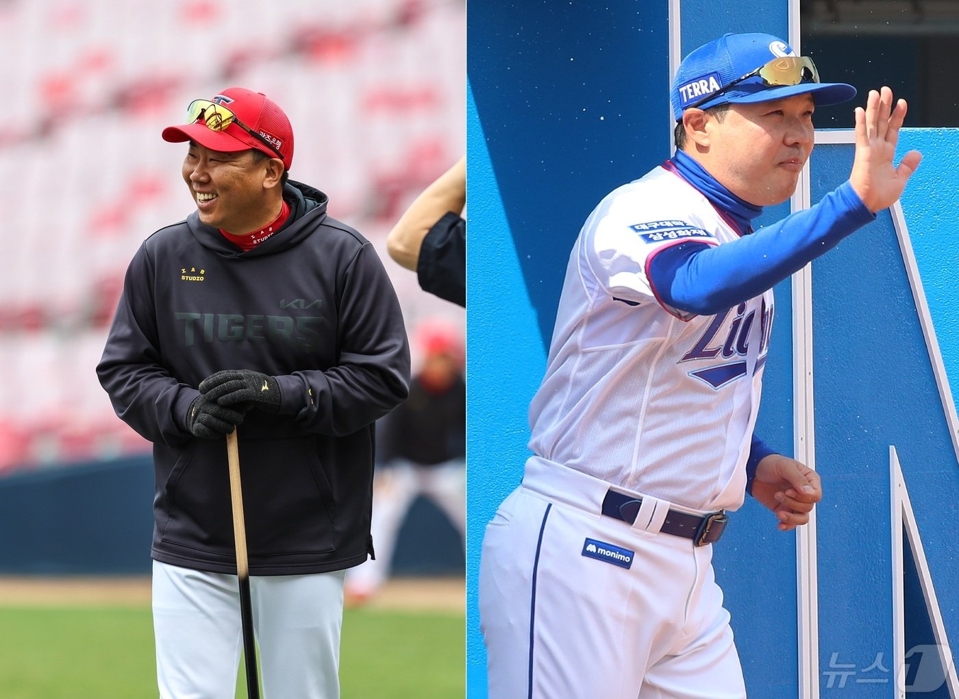 본문 이미지 - KIA 이범호 감독과 삼성 박진만 감독. /뉴스1 DB ⓒ News1