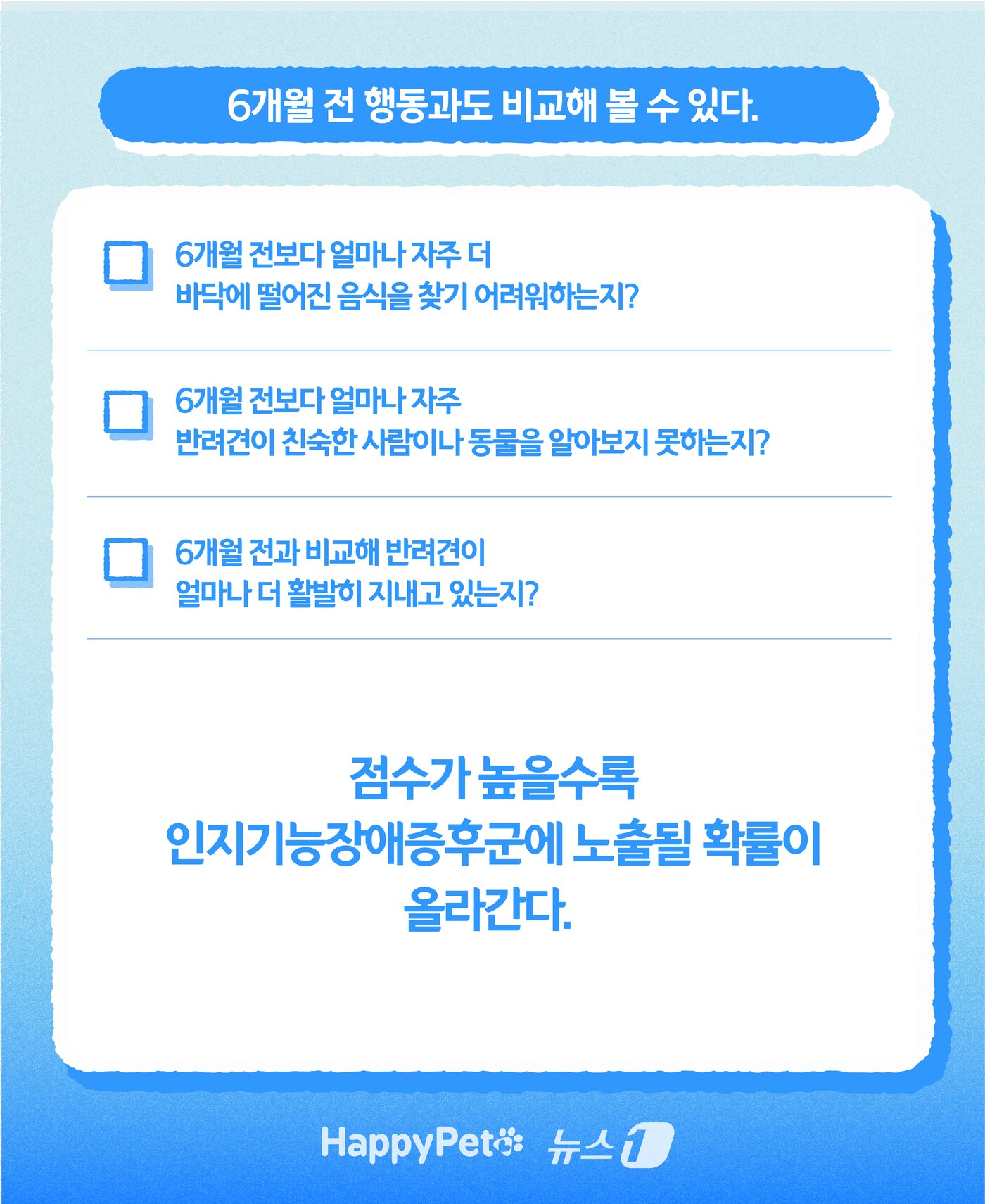 본문 이미지 - 인지기능장애 펫카드 ⓒ 뉴스1