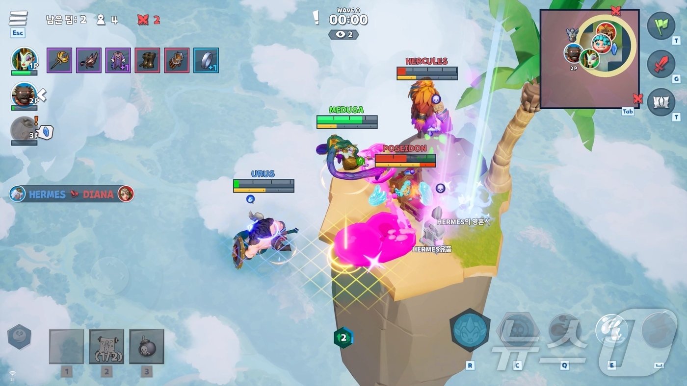 본문 이미지 - 엔씨소프트 기대작 &#39;배틀크러쉬&#39; 얼리 액세스 버전 출시&#40;엔씨소프트 제공&#41;