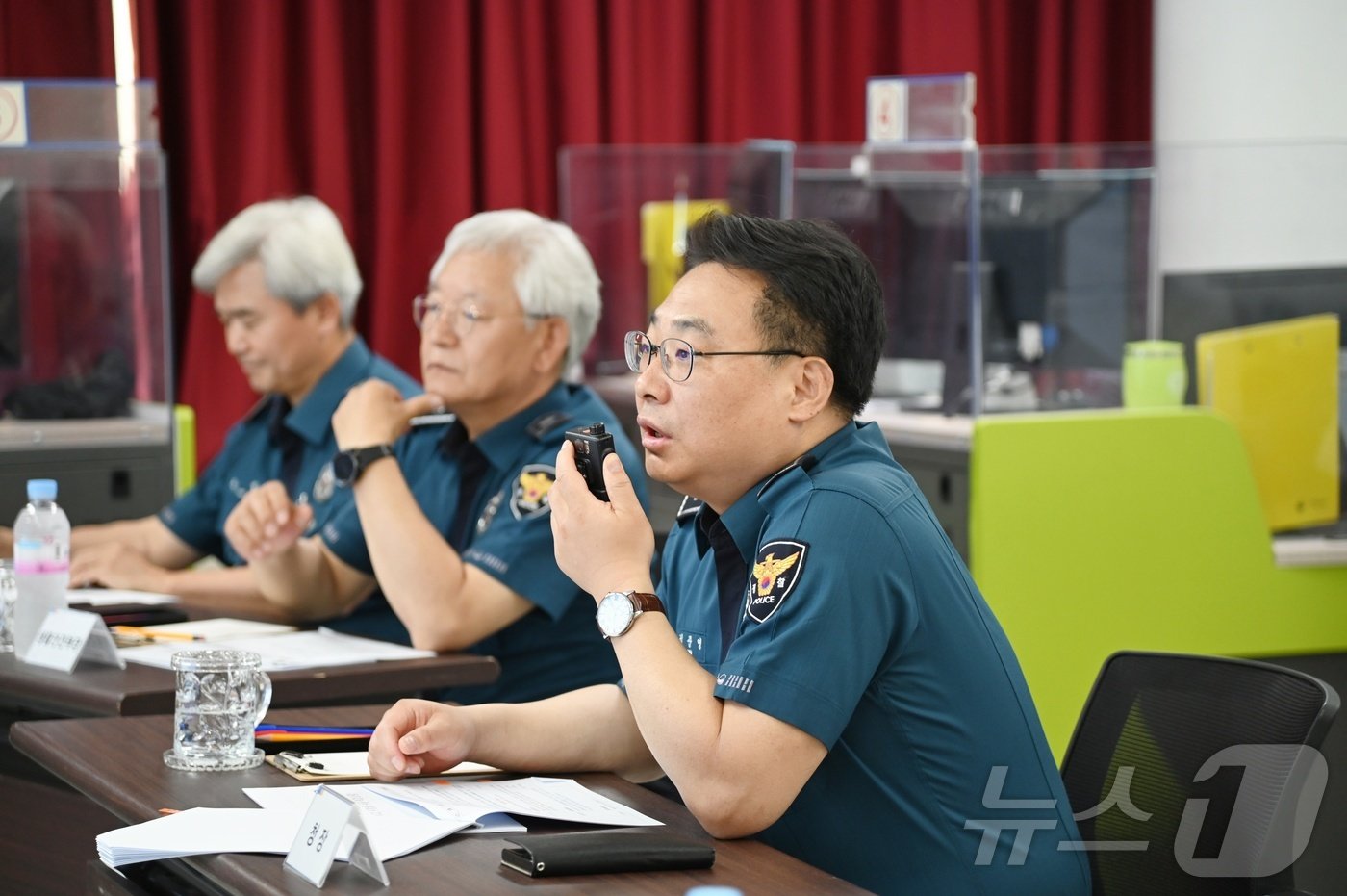 본문 이미지 - 상반기 위기 대응훈련.(강원경찰청 제공)/뉴스1