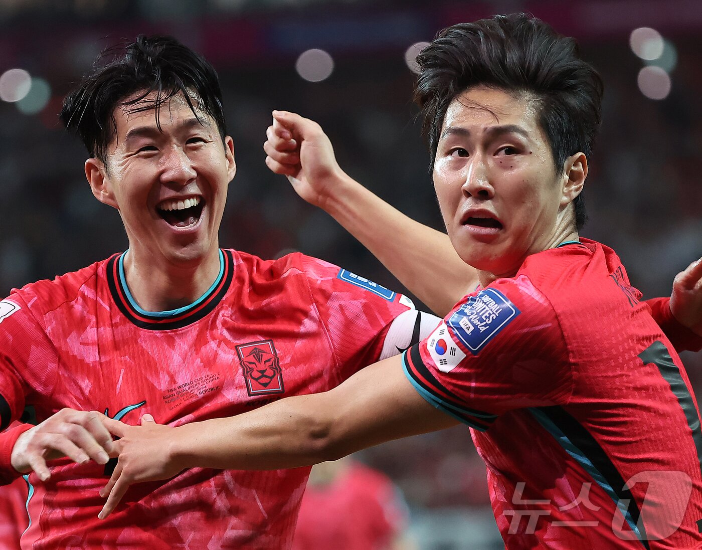 Returning captains Son Heung-min (left) and Lee Kang-in. 2024.6.11/News1 ⓒ News1 Reporter Jinhwan Kim