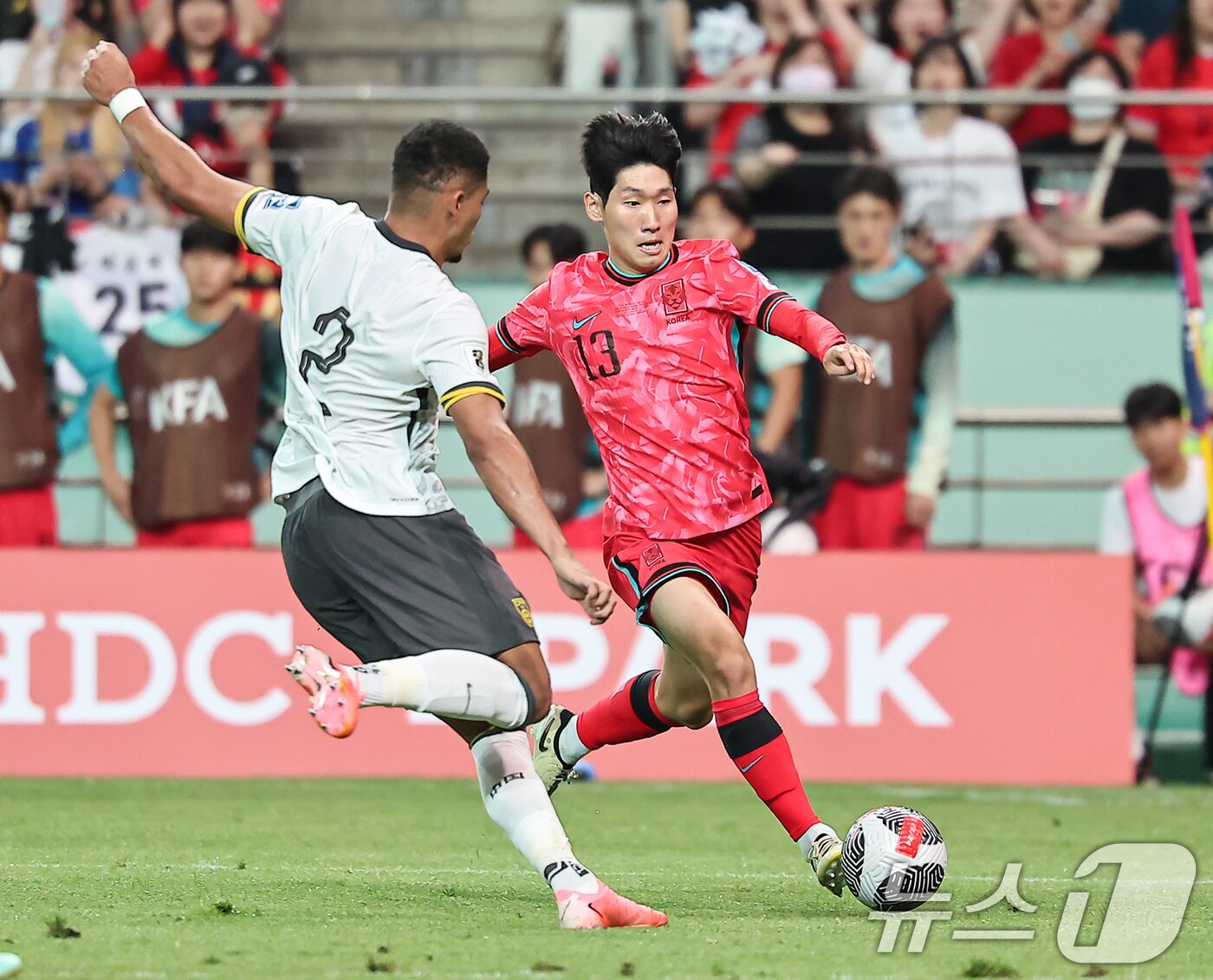 본문 이미지 - 약 16개월 만에 대표팀에 소집되는 홍현석.  ⓒ 뉴스1 김도우 기자