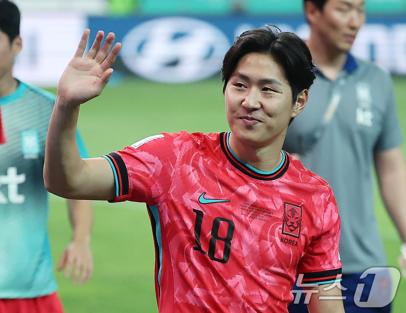 본문 이미지 - 축구대표팀의 이강인2024.6.11/뉴스1 ⓒ News1 김진환 기자