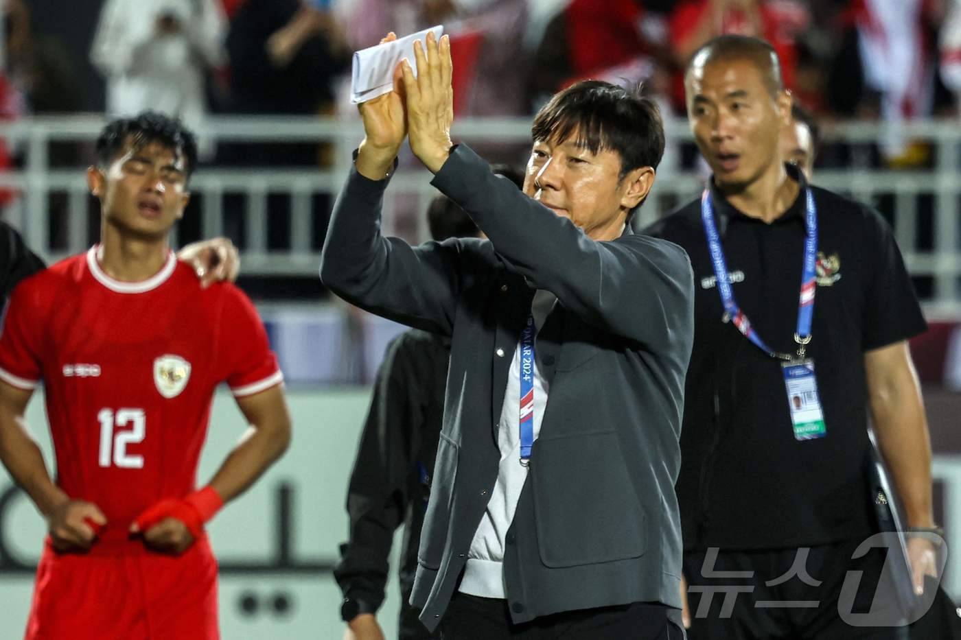 본문 이미지 - 신태용 인도네시아 감독. ⓒ AFP=뉴스1