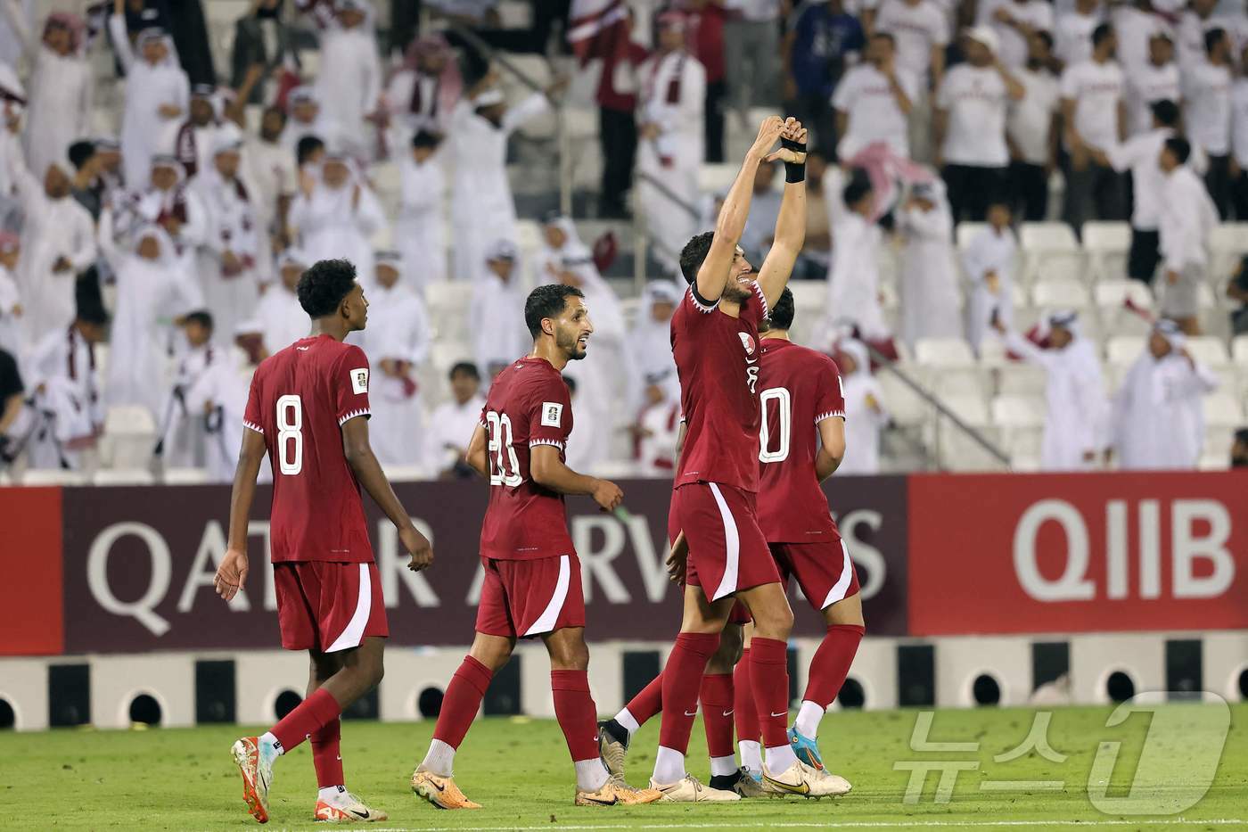 카타르 축구 대표팀. ⓒ AFP=뉴스1