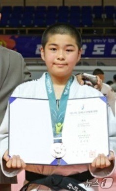 본문 이미지 -  청풍기 전국유도대회 2관왕 강지웅.(제주도체육회 제공)/뉴스1