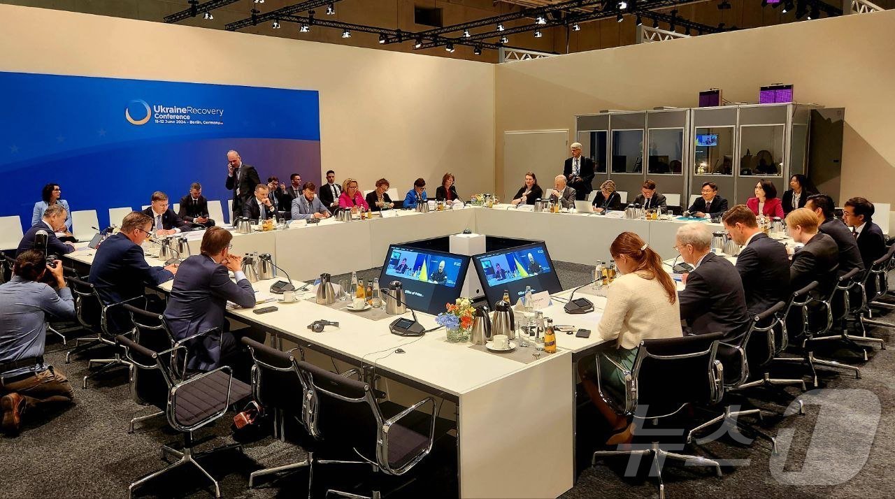 본문 이미지 - MDCP 장관급 회의가 열리고 있다.(외교부 제공)