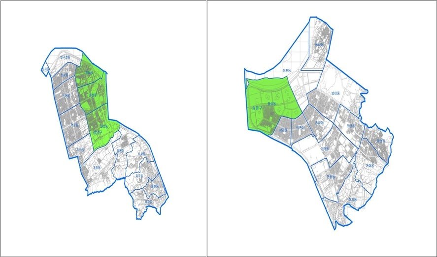 강남·잠실 토지거래허가구역 위치도&#40;서울시 제공&#41;.