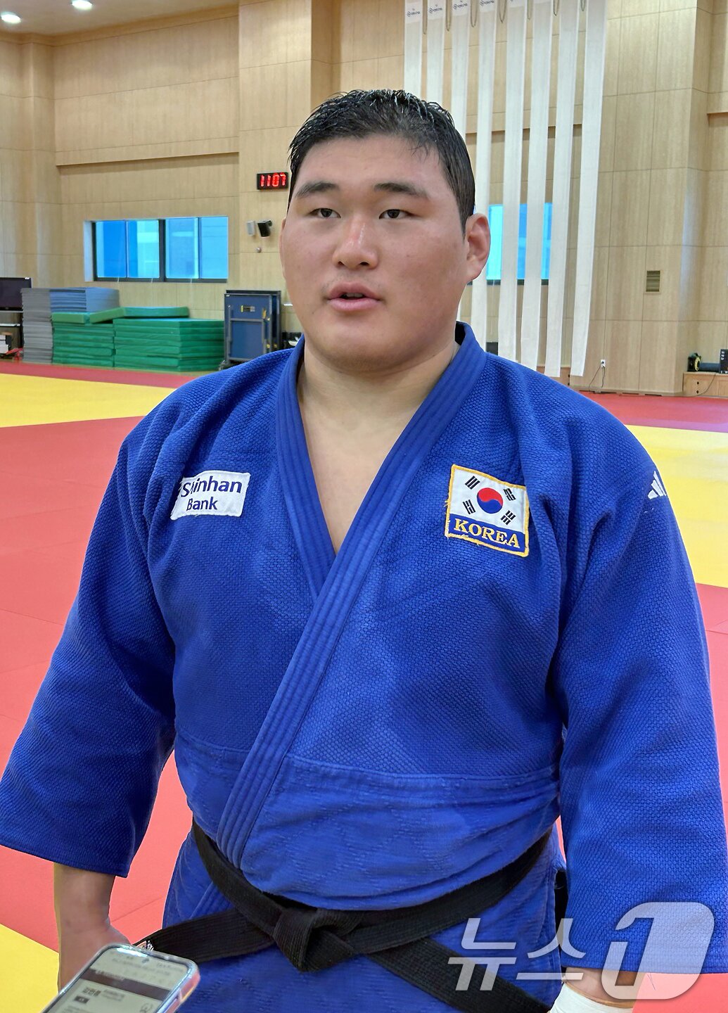 본문 이미지 - 2024 파리하계올림픽에 참가하는 유도 국가대표 김민종./뉴스1 ⓒ News1 문대현 기자