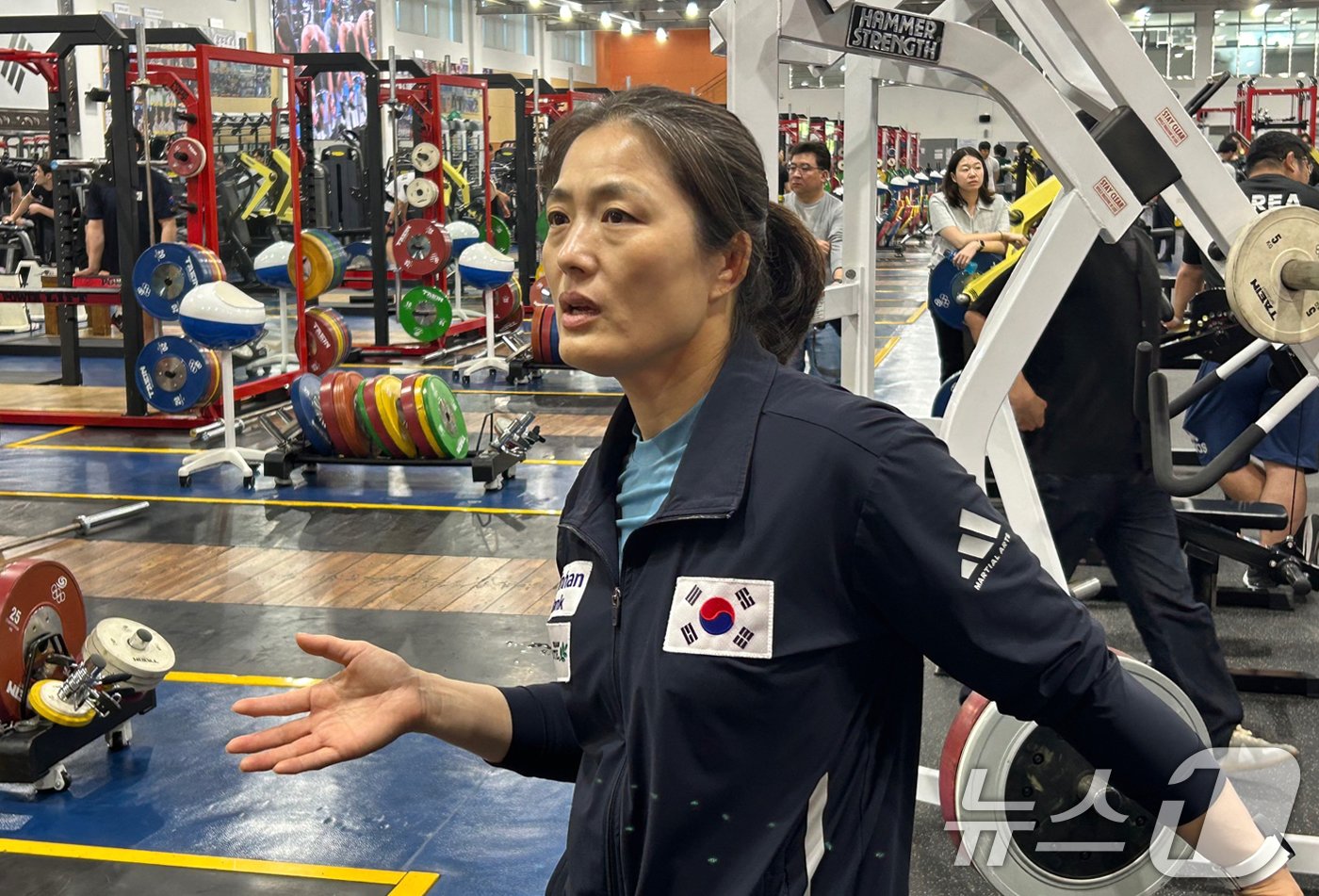 본문 이미지 - 김미정 2024 파리하계올림픽 유도 국가대표팀 감독/뉴스1 ⓒ News1 문대현 기자