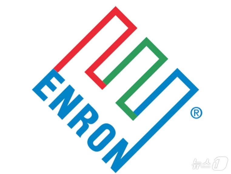 본문 이미지 - 엔론 로고 - X 갈무리