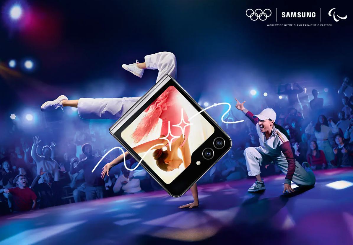 본문 이미지 - 삼성전자의 파리 올림픽 홍보 이미지.(삼성전자 제공)