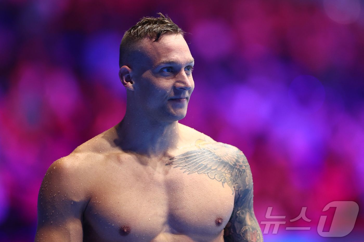 본문 이미지 - 케일럽 드레슬이 2024 파리 올림픽 출전에 도전한다. ⓒ AFP=뉴스1