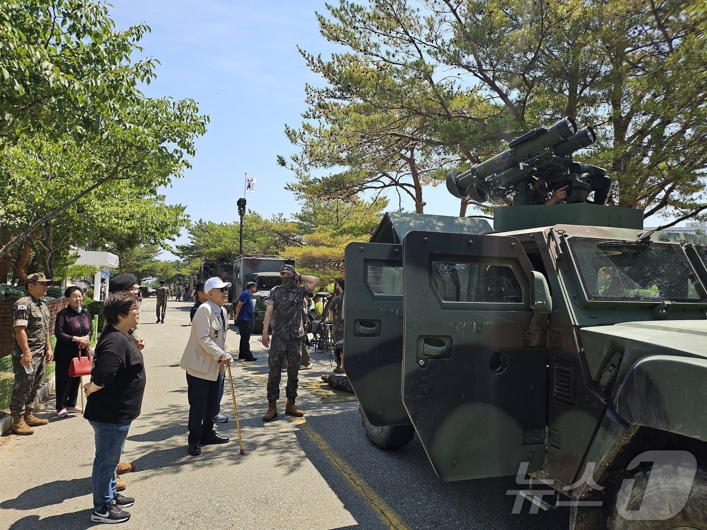 육군 22사단 북진여단 참전용사 초청 부대개방 행사.&#40;육군 22사단 제공&#41; 2024.6.21/뉴스1