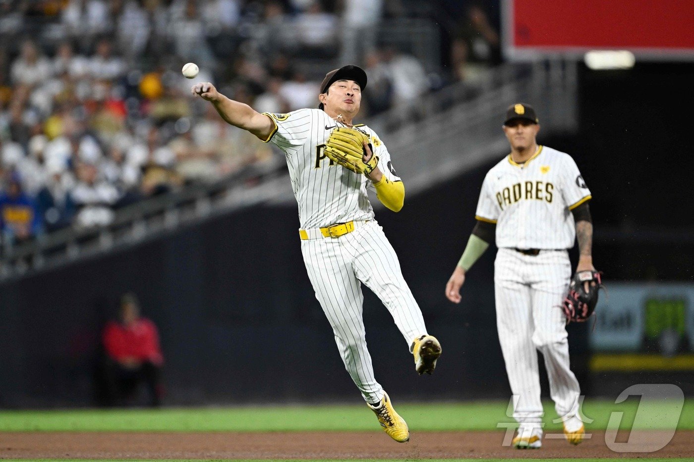 샌디에이고 파드리스 김하성이 올 시즌을 마치고 FA 자격을 획득한다. ⓒ AFP=뉴스1