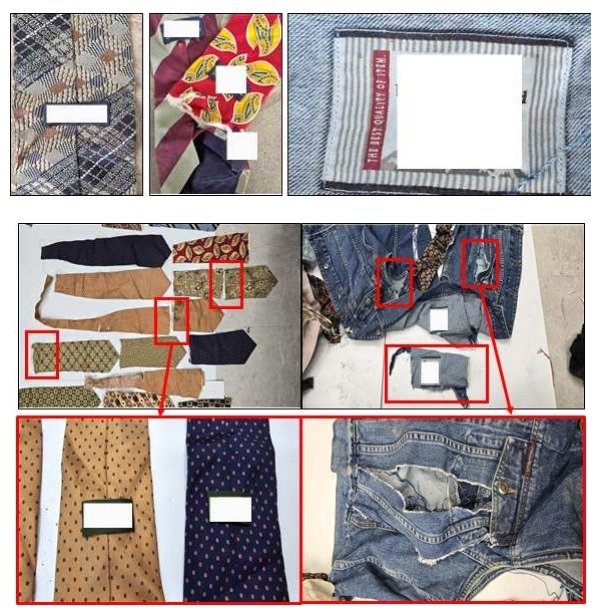 본문 이미지 -  통일부는 지난 4일부터 11일 사이 수집된 북한의 오물풍선 약 70여 개 분량에 대해 분석한 결과를 24일 공개했다.(통일부 제공) 
