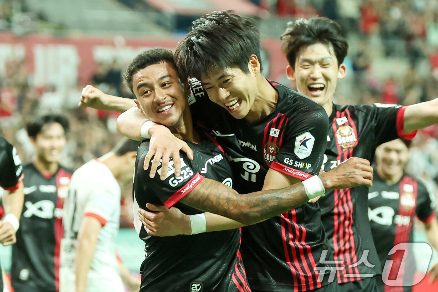 본문 이미지 - 득점 후 기뻐하는 린가드 2024.6.26/뉴스1 ⓒ News1 민경석 기자