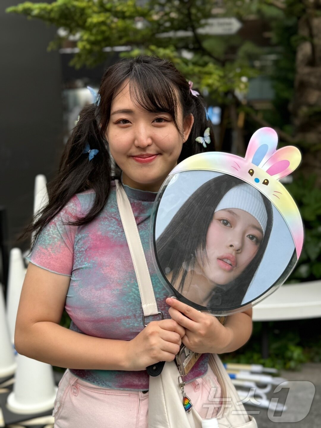 본문 이미지 - 뉴진스 중국팬 밍스/김민지 기자