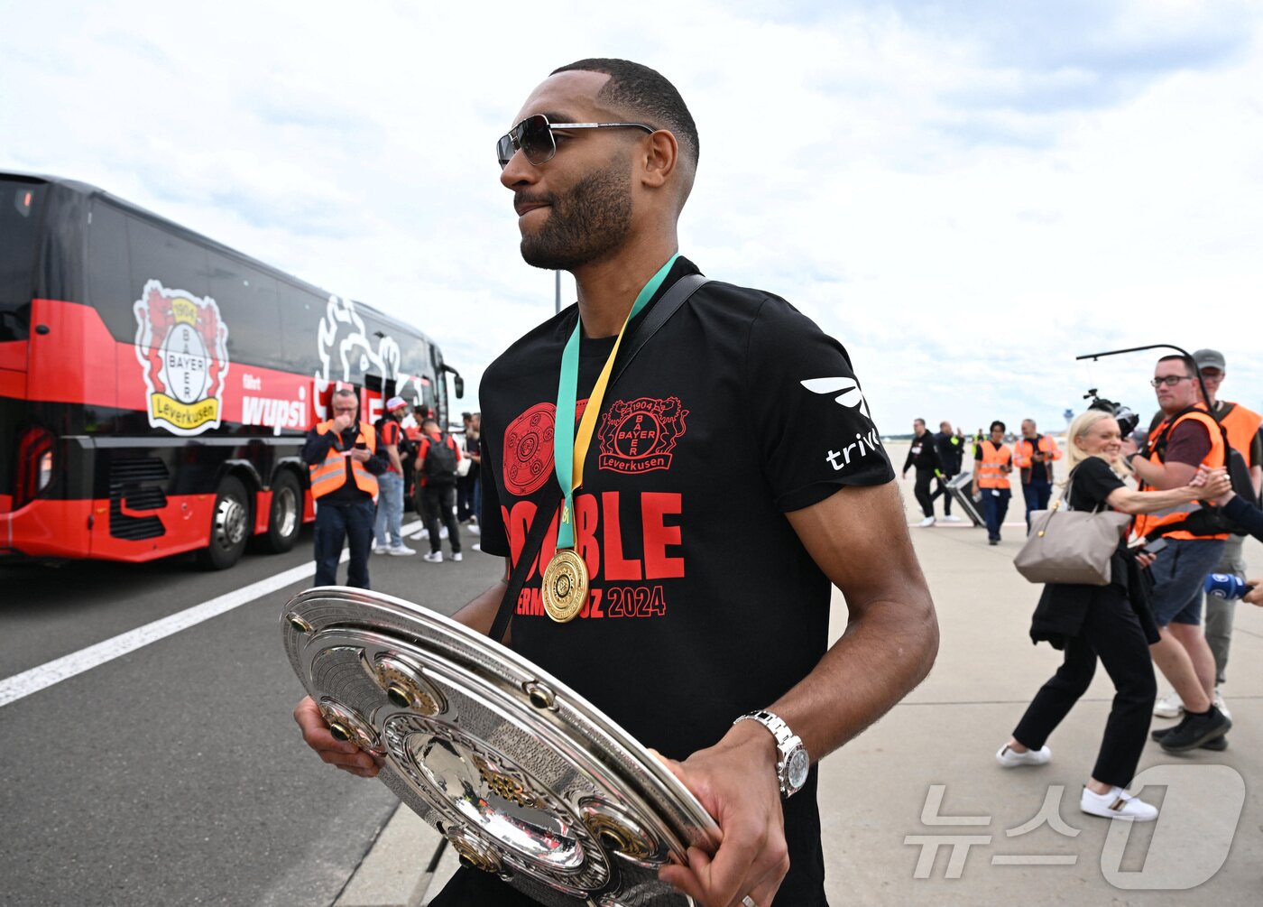 본문 이미지 - 레버쿠젠의 조나탄 타 ⓒ 로이터=뉴스1