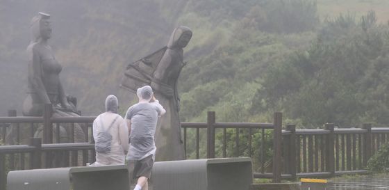 한라산 진달래밭 107.5㎜…제주 산지·북부 중산간 호우경보