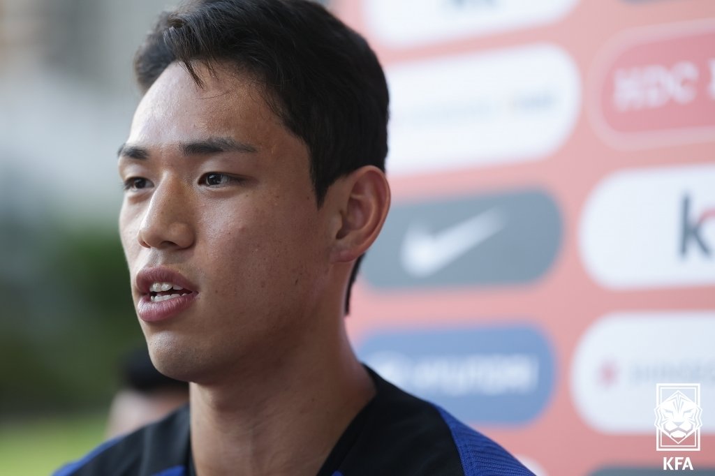 본문 이미지 - 축구대표팀 공격수 오세훈. (대한축구협회 제공)