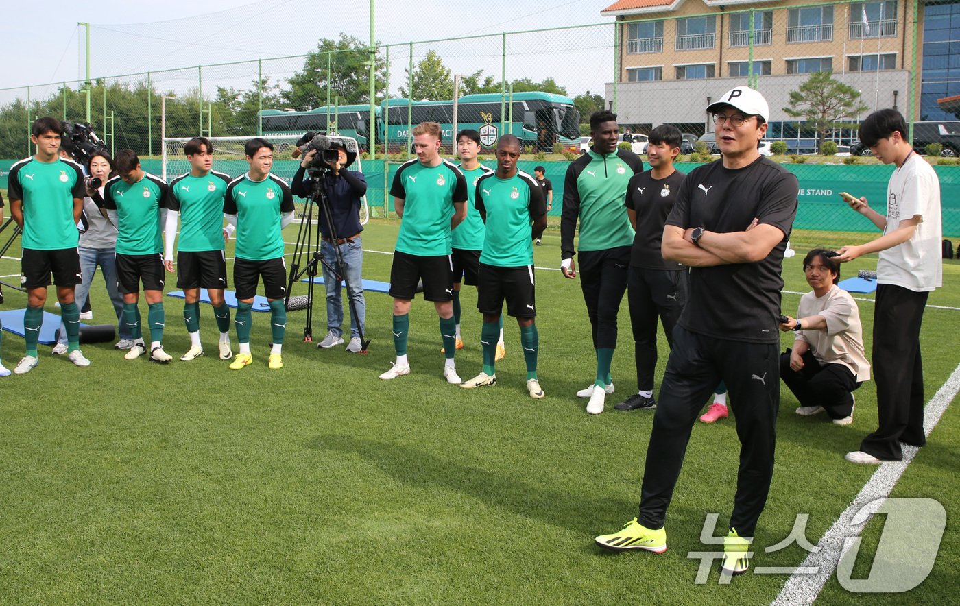 본문 이미지 - 황선홍 대전하나시티즌 감독./뉴스1 ⓒ News1 김기태 기자