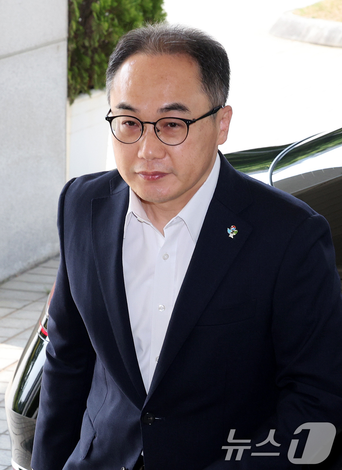 (서울=뉴스1) 장수영 기자 = 이원석 검찰총장이 7일 오전 서울 서초구 대검찰청으로 출근하고 있다. 2024.6.7/뉴스1