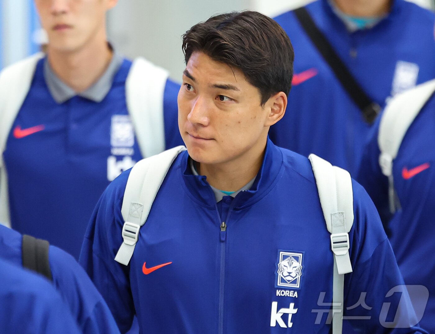 본문 이미지 - 대한민국 축구 국가대표팀 주민규. /뉴스1 ⓒ News1 김도우 기자