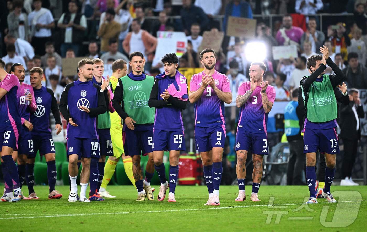 본문 이미지 - 최종 평가전에서 승리, 기분 좋게 유로 2024를 맞이하는 독일. ⓒ AFP=뉴스1
