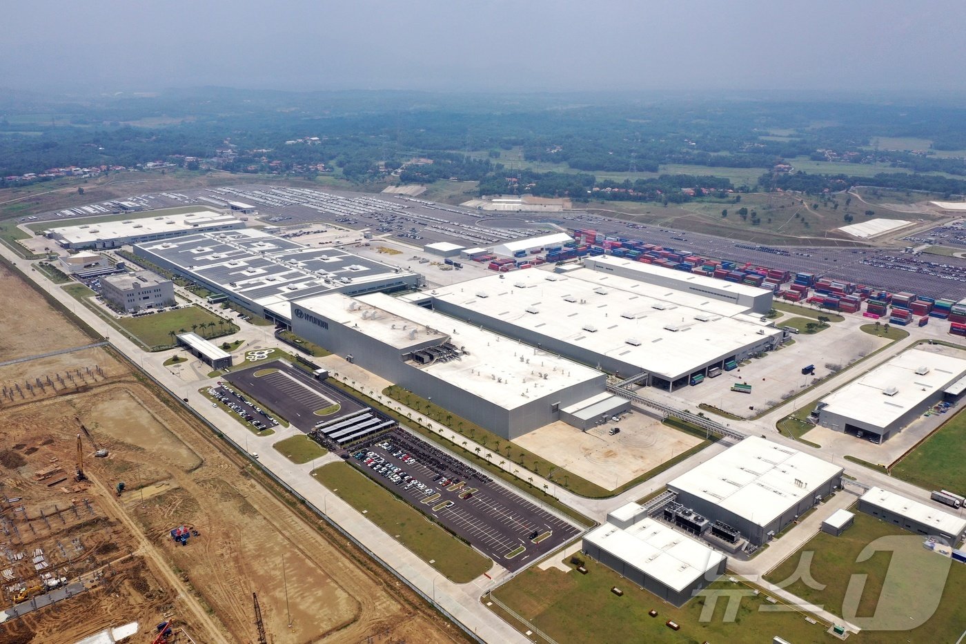 본문 이미지 - 현대차 인도네시아 생산법인(HMMI) 전경.(현대차 제공)