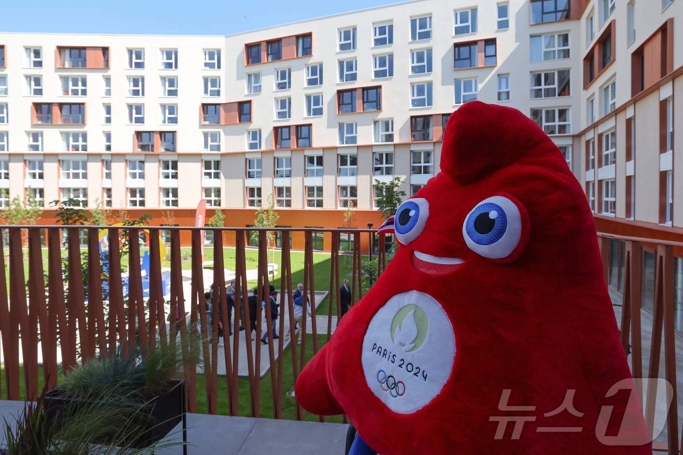 본문 이미지 - 파리 올림픽 선수단 숙소 모습ⓒ AFP=뉴스1