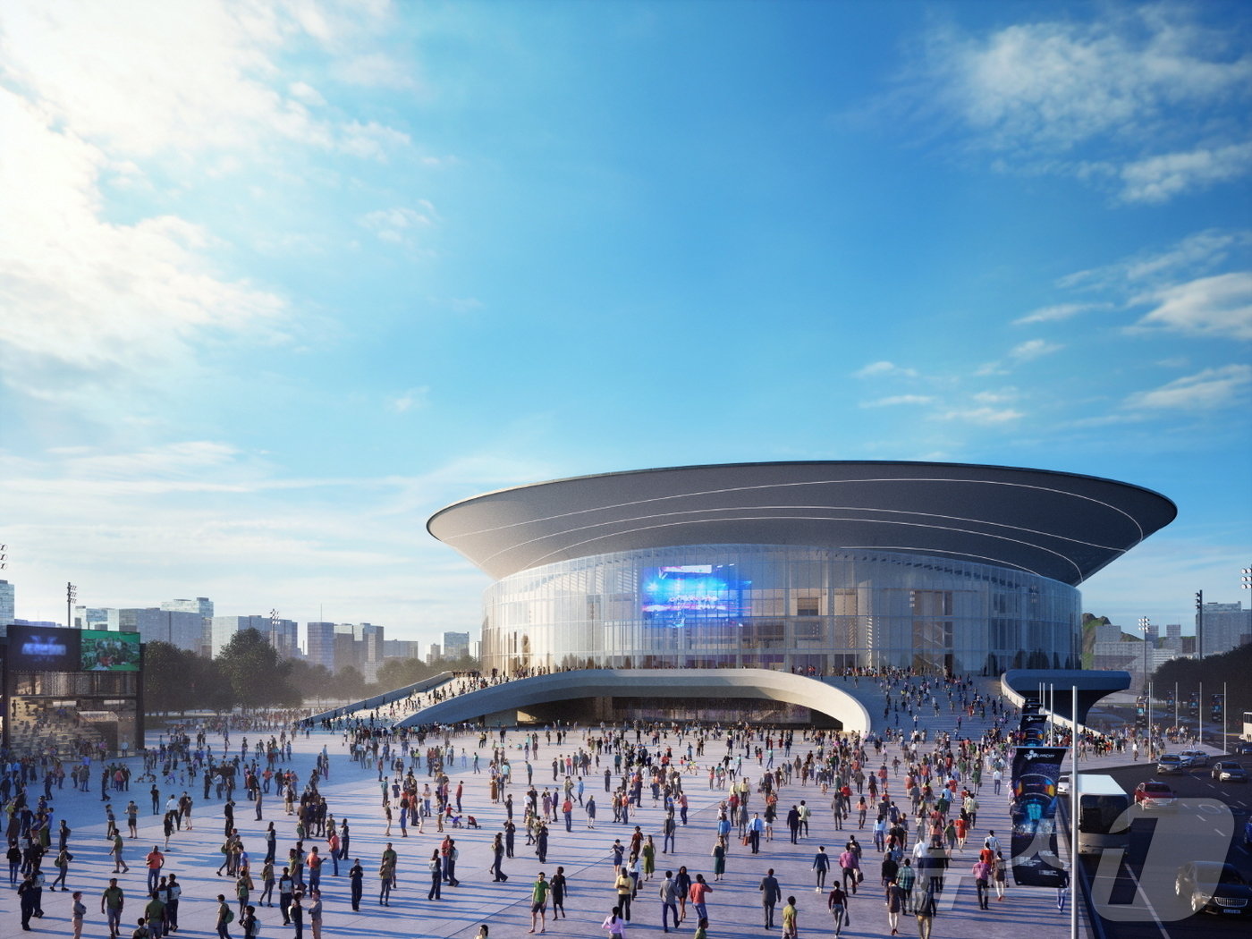 본문 이미지 - CJ라이브시티 조감도