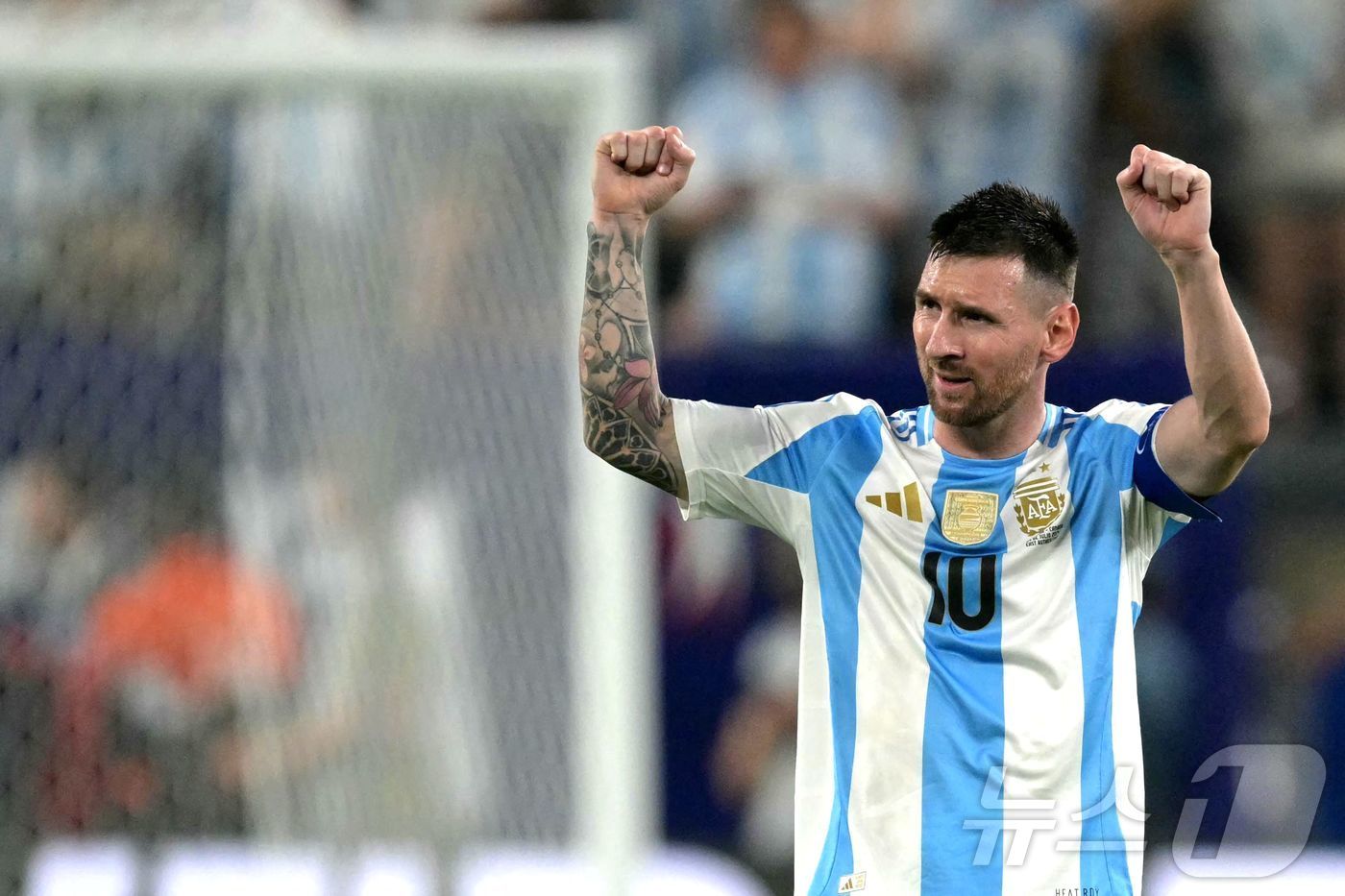 본문 이미지 - 2024 코파 아메리카는 리오넬 메시가 출전하는 마지막 남미축구선수권대회다. ⓒ AFP=뉴스1