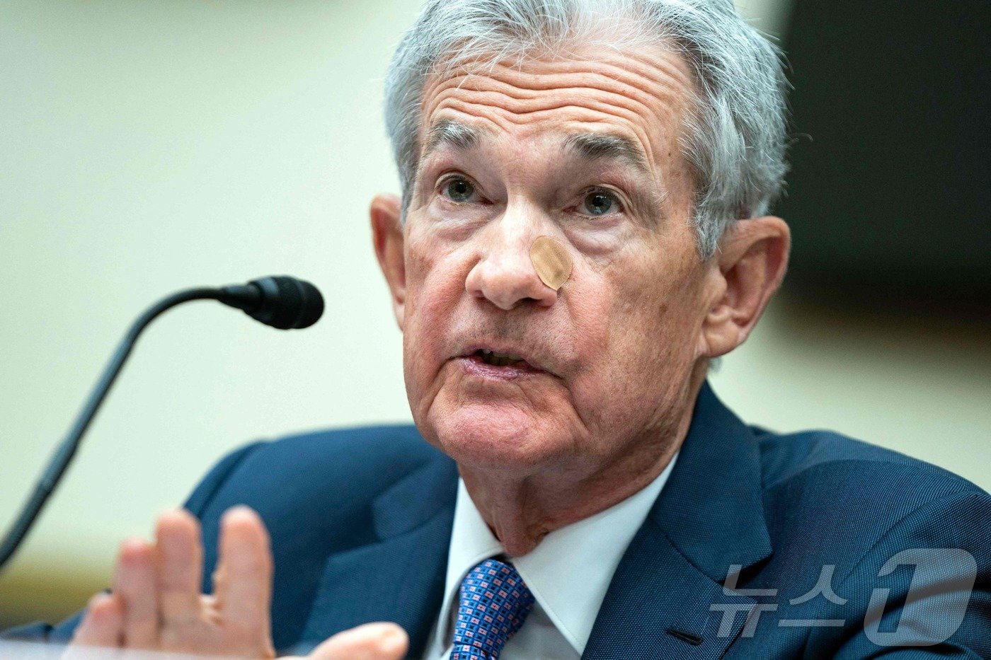 본문 이미지 - 제롬 파월 미국 연방준비제도(Fed 연준) 의장. ⓒ AFP=뉴스1 ⓒ News1 우동명 기자