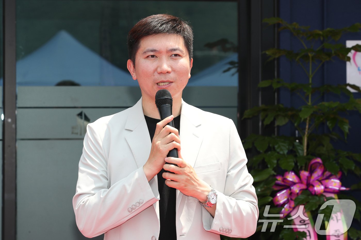 본문 이미지 - 유승민 대한탁구협회장(IOC 선수위원) ⓒ News1 김기태 기자