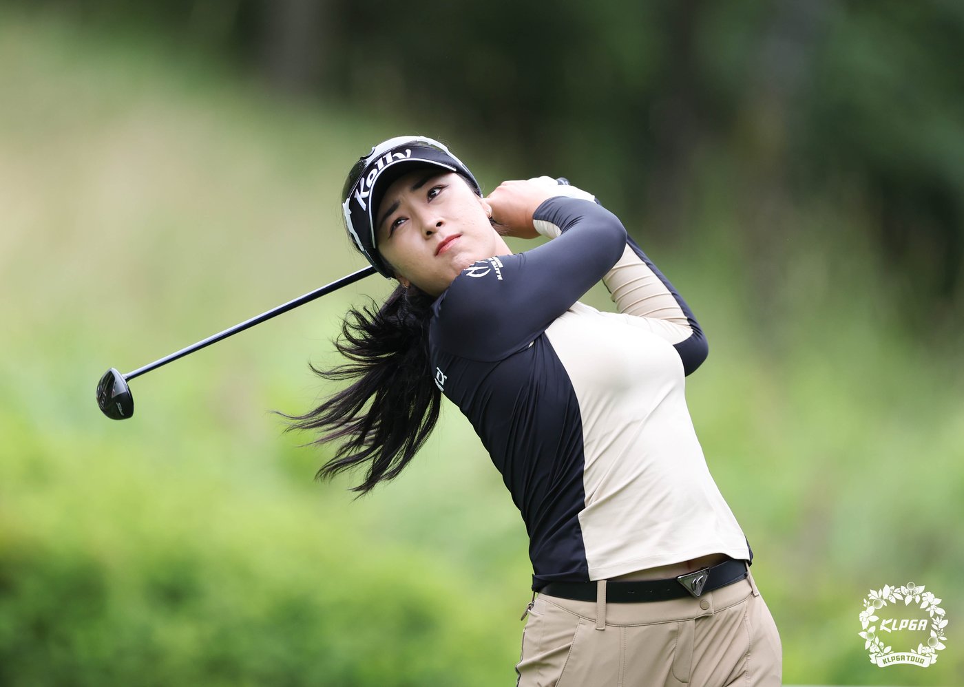 본문 이미지 - 복귀 후 무난히 투어에 안착한 윤이나. (KLPGT 제공)