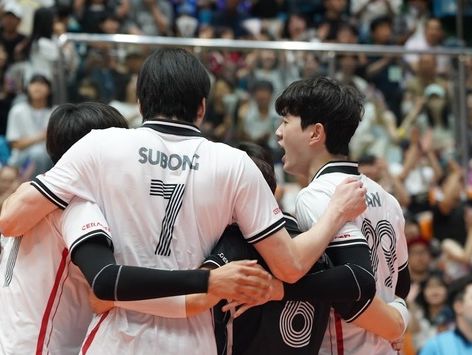 '허수봉·김지한 포함' 남자 배구대표팀, 29일 유럽 전지훈련 떠나