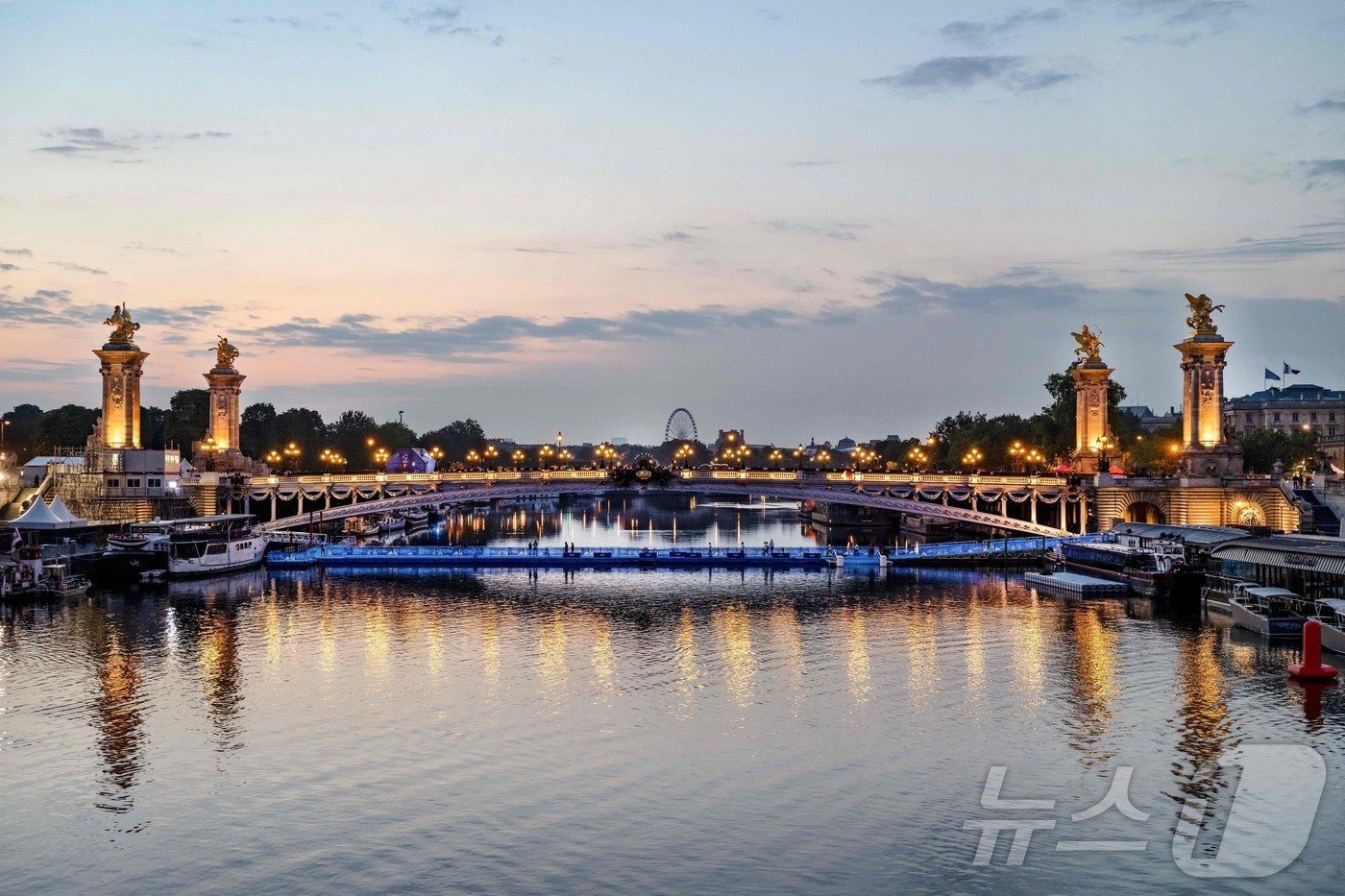 본문 이미지 - 2024 파리 올림픽 개회식이 펼쳐질 센강. ⓒ AFP=뉴스1