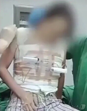 본문 이미지 - 문제의 장면 - SCMP 갈무리